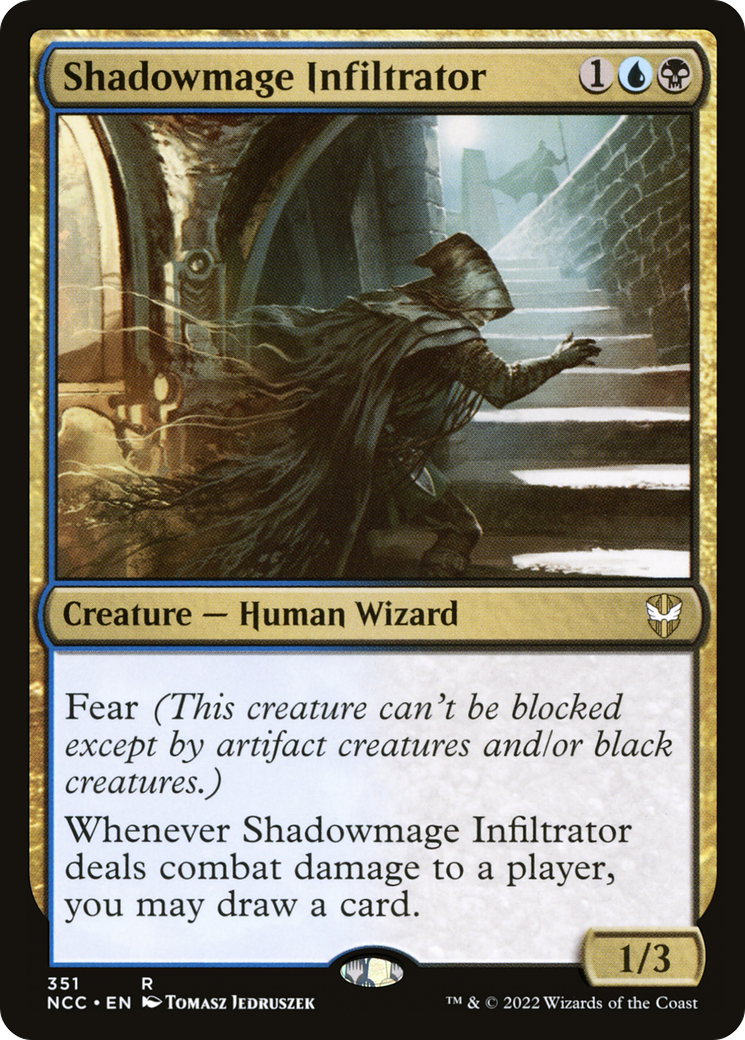 Shadowmage Infiltrator [Streets of New Capenna Commander] | Grognard Games