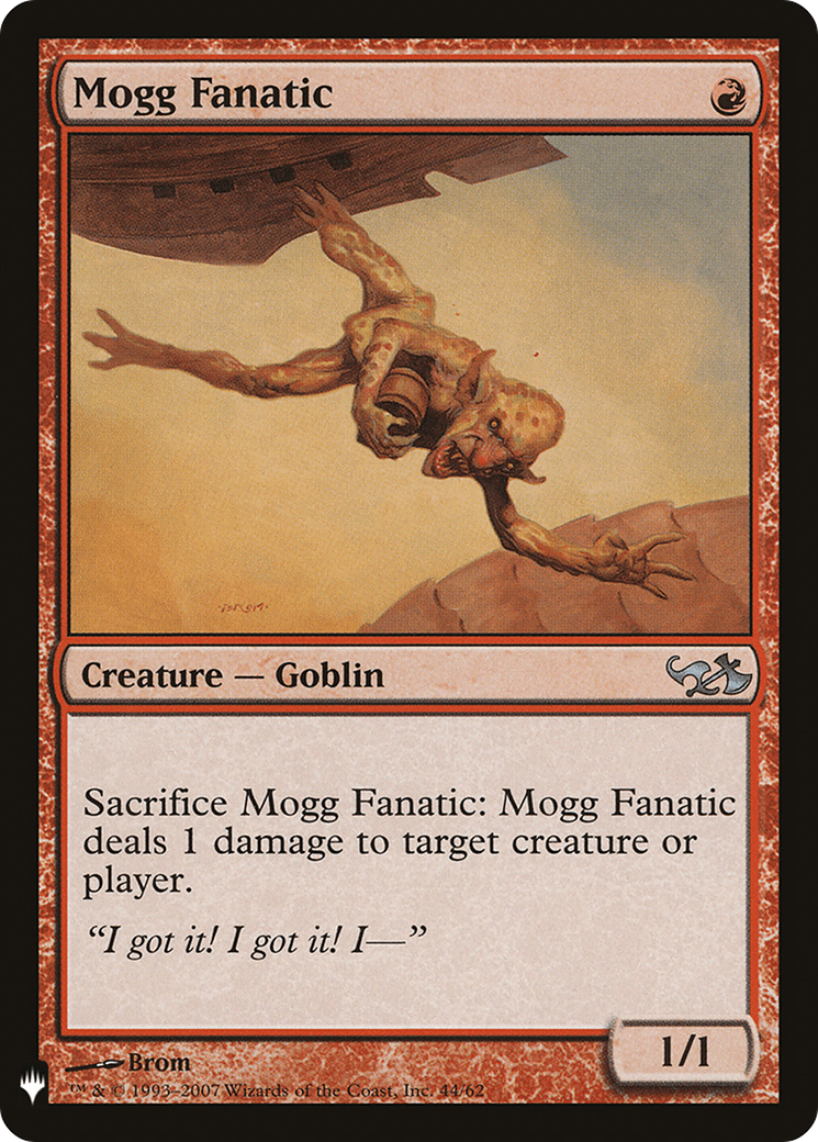 Mogg Fanatic [Mystery Booster] | Grognard Games