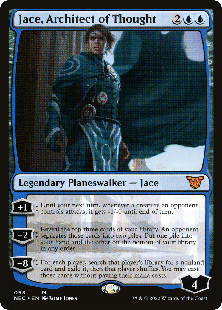 Jace, Architect of Thought [Kamigawa: Neon Dynasty Commander] | Grognard Games