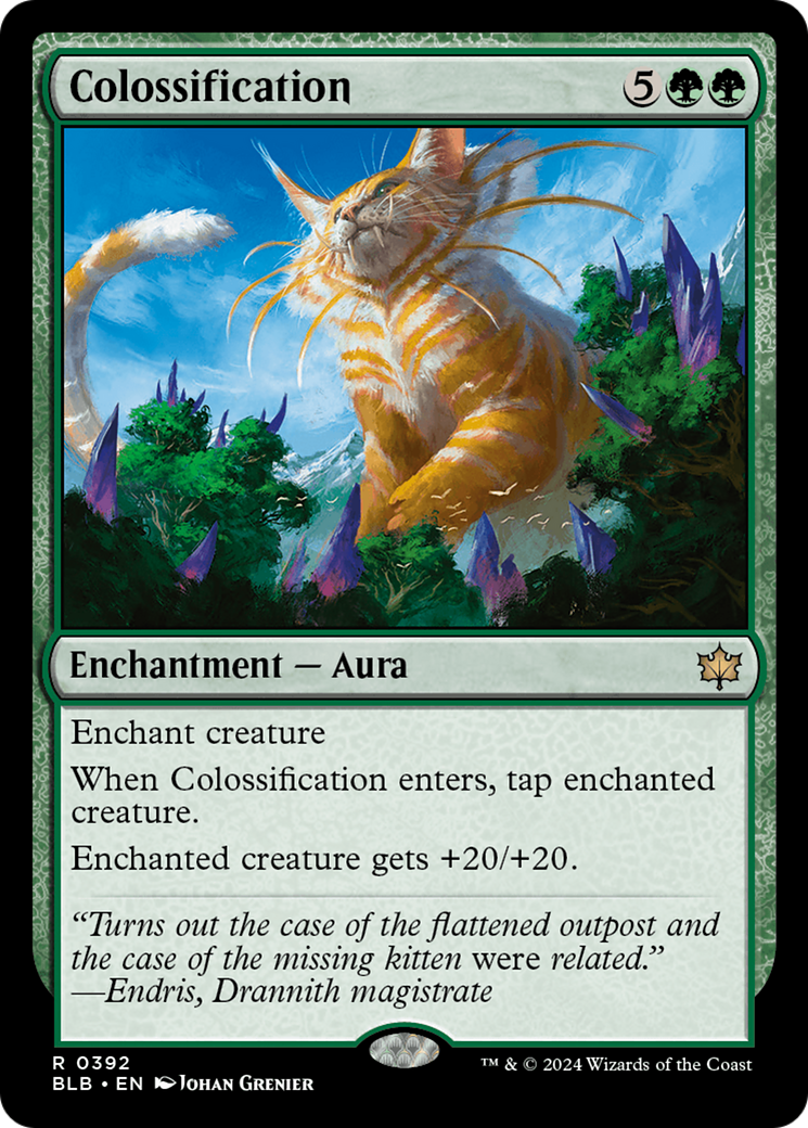 Colossification [Bloomburrow] | Grognard Games