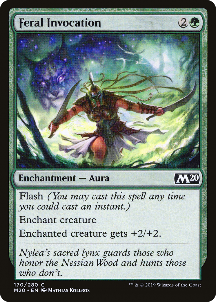 Feral Invocation [Core Set 2020] | Grognard Games