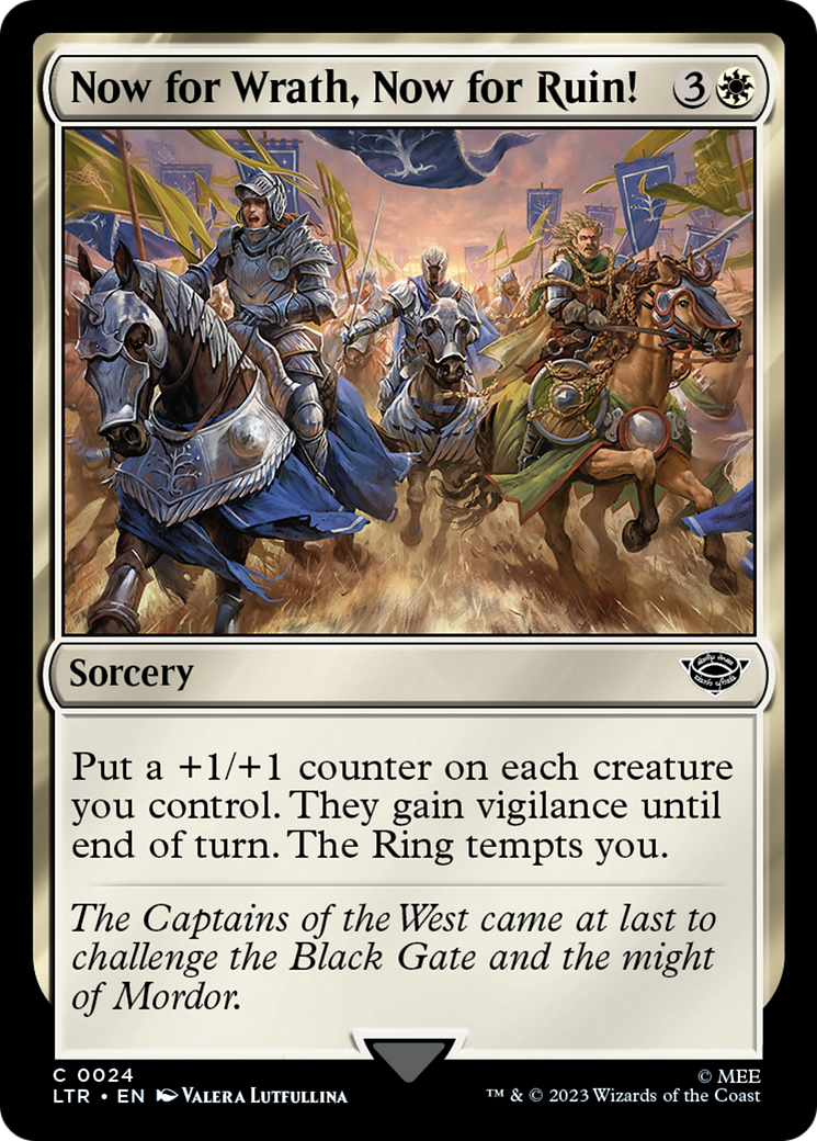 Now for Wrath, Now for Ruin! [The Lord of the Rings: Tales of Middle-Earth] | Grognard Games