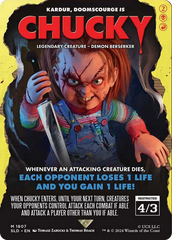 Chucky - Kardur, Doomscourge [Secret Lair Drop Series] | Grognard Games