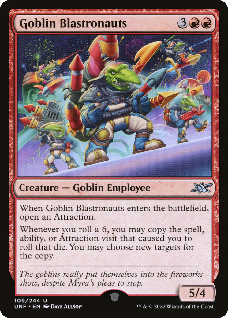 Goblin Blastronauts [Unfinity] | Grognard Games