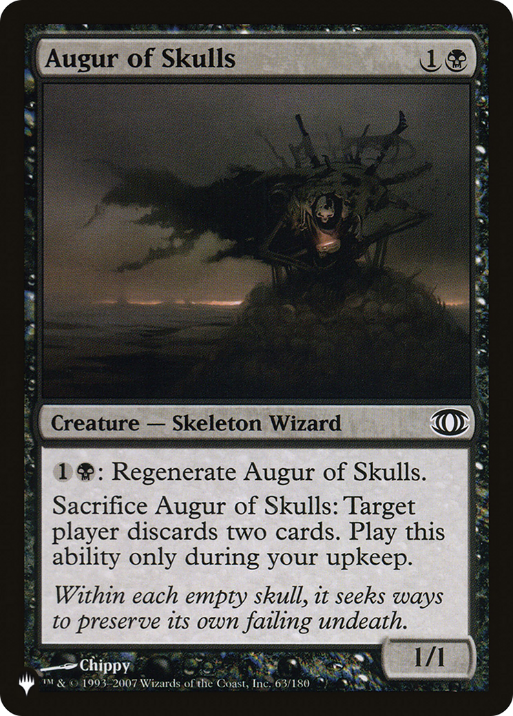 Augur of Skulls [The List] | Grognard Games