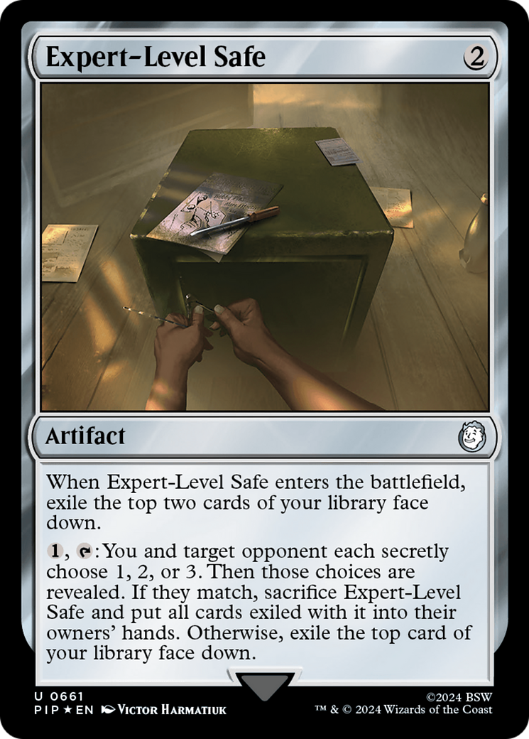 Expert-Level Safe (Surge Foil) [Fallout] | Grognard Games