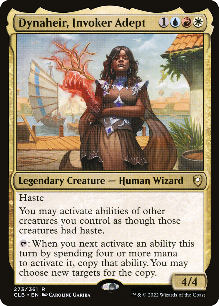 Dynaheir, Invoker Adept [Commander Legends: Battle for Baldur's Gate] | Grognard Games