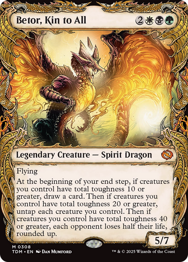 Betor, Kin to All (Showcase) [Tarkir: Dragonstorm] | Grognard Games