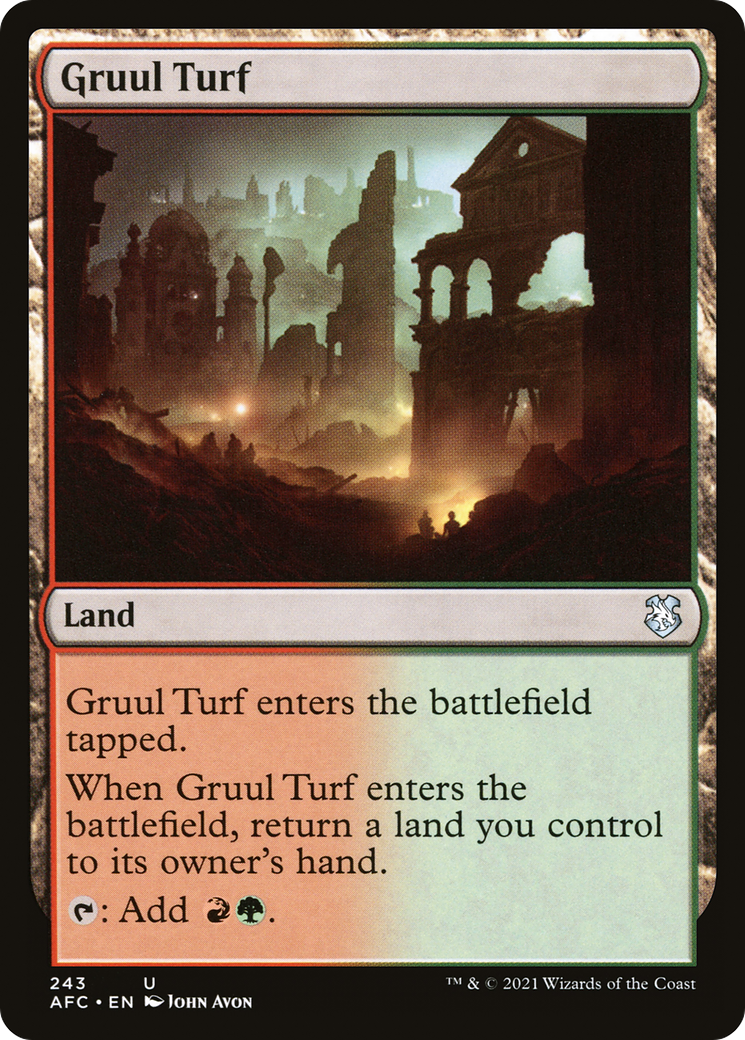 Gruul Turf [Dungeons & Dragons: Adventures in the Forgotten Realms Commander] | Grognard Games