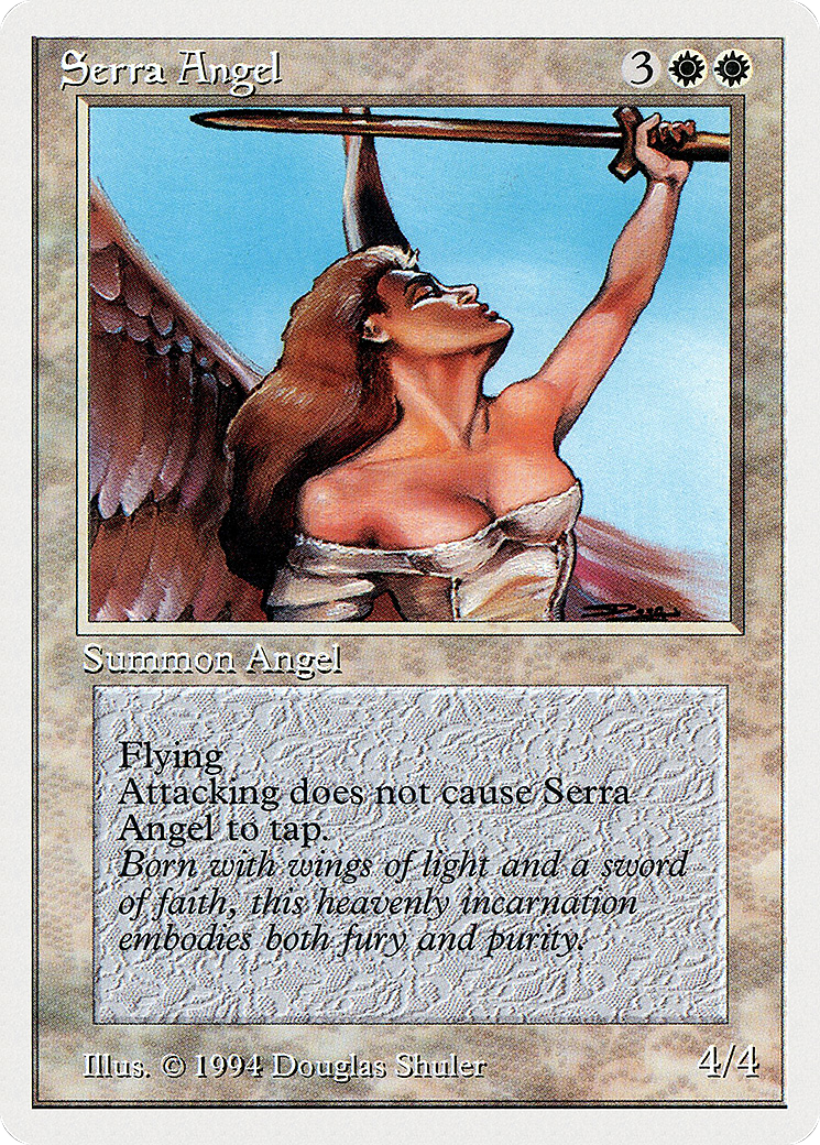 Serra Angel [Summer Magic / Edgar] | Grognard Games