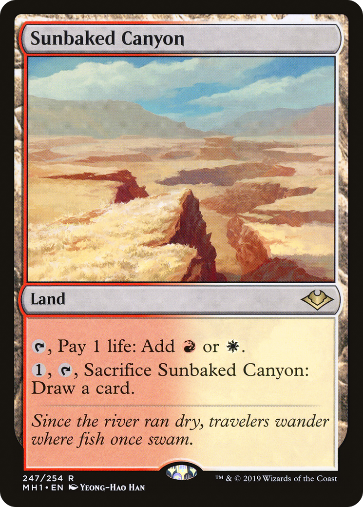 Sunbaked Canyon [Modern Horizons] | Grognard Games