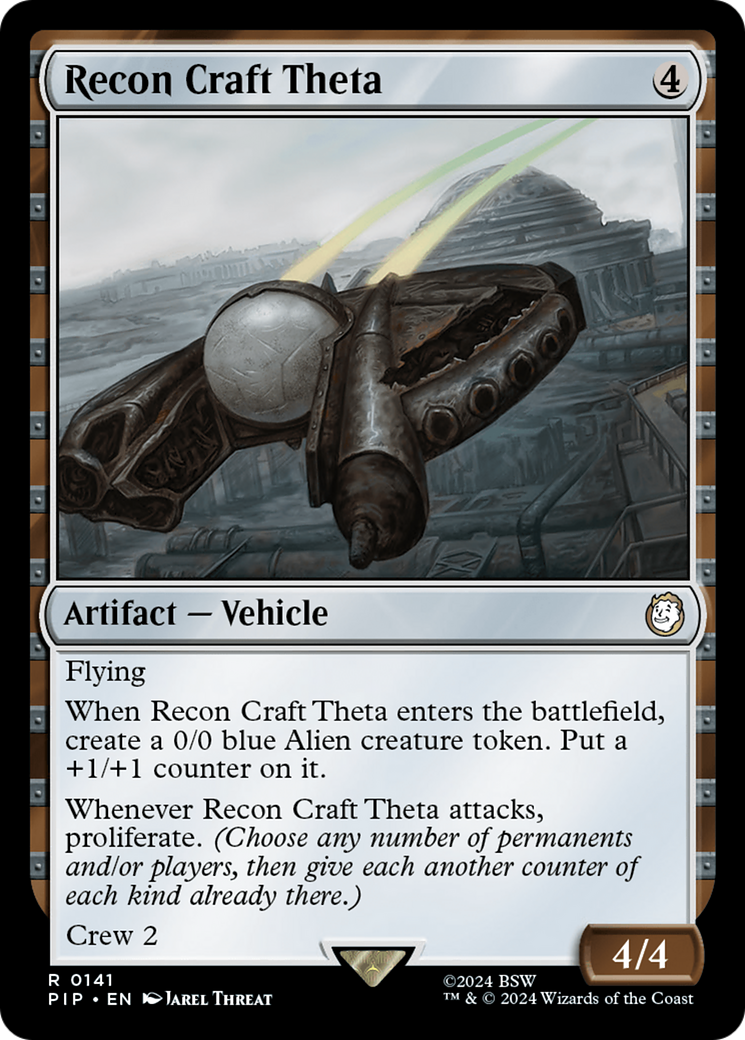 Recon Craft Theta [Fallout] | Grognard Games