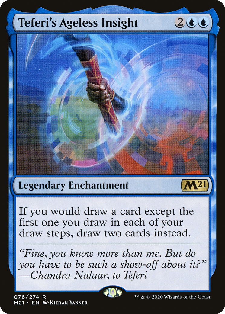 Teferi's Ageless Insight [Core Set 2021] | Grognard Games