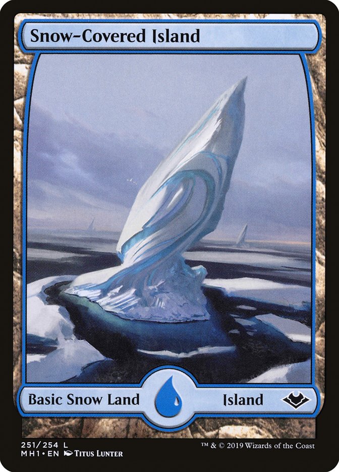 Snow-Covered Island [Modern Horizons] | Grognard Games