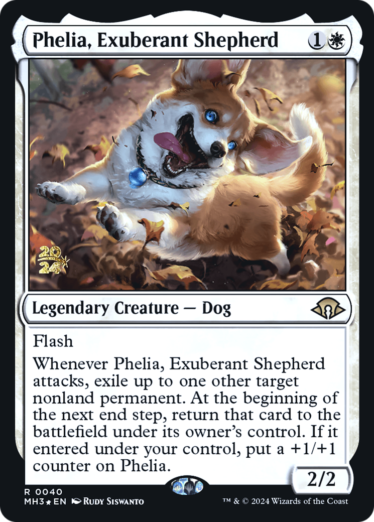 Phelia, Exuberant Shepherd [Modern Horizons 3 Prerelease Promos] | Grognard Games