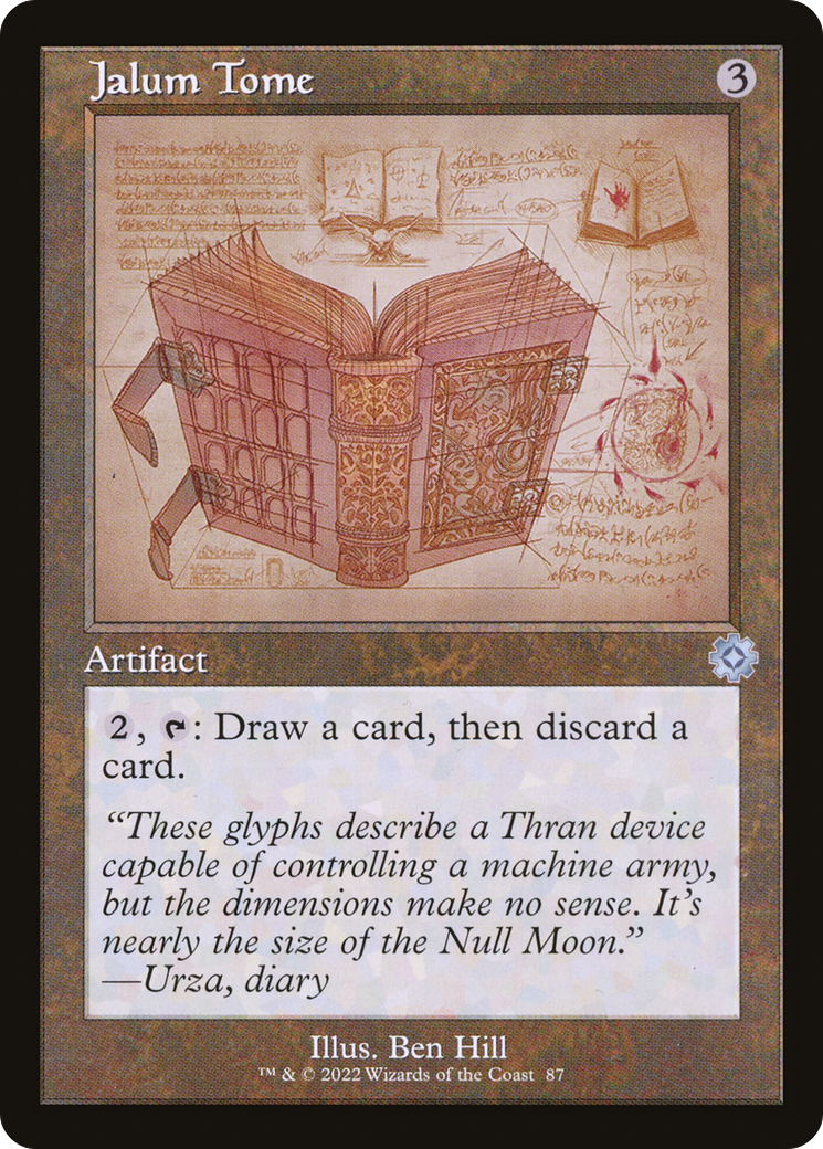 Jalum Tome (Retro Schematic) [The Brothers' War Retro Artifacts] | Grognard Games