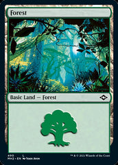 Forest (490) (Foil Etched) [Modern Horizons 2] | Grognard Games