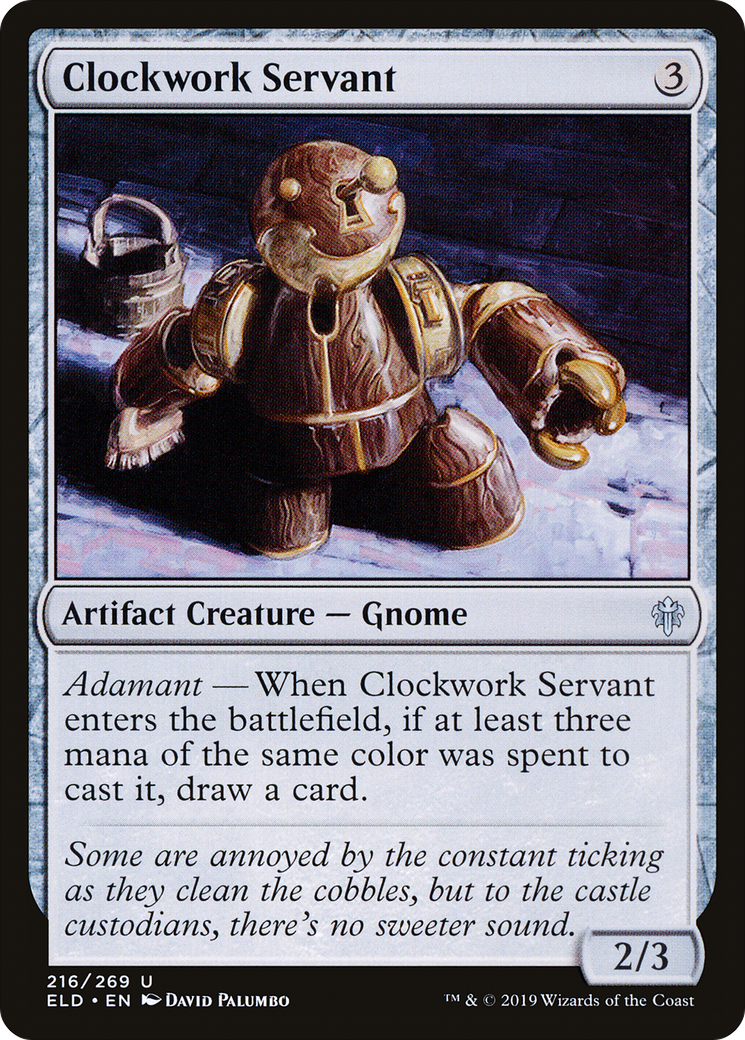 Clockwork Servant [Throne of Eldraine] | Grognard Games