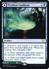 Pestilent Cauldron // Restorative Burst [Strixhaven: School of Mages Prerelease Promos] | Grognard Games