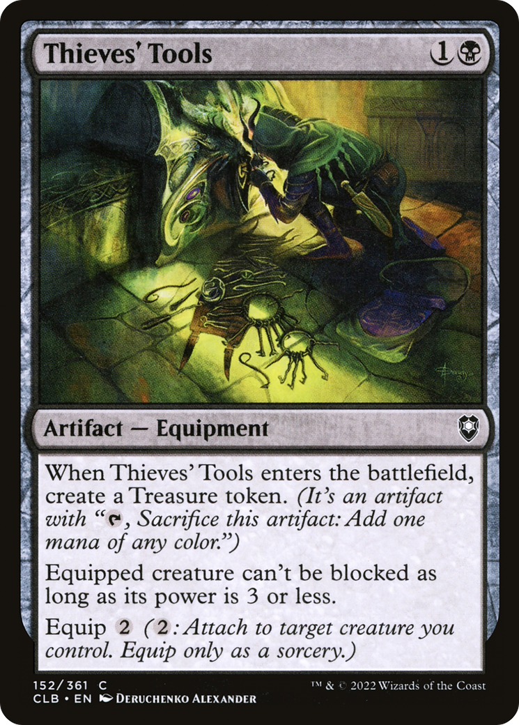 Thieves' Tools [Commander Legends: Battle for Baldur's Gate] | Grognard Games