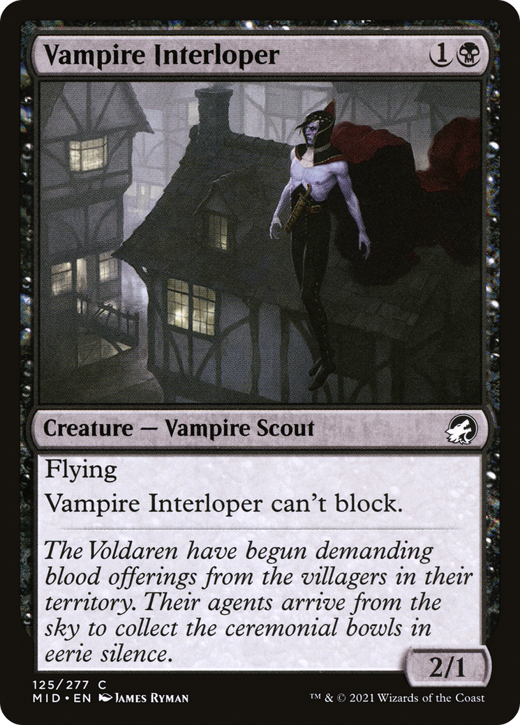 Vampire Interloper [Innistrad: Midnight Hunt] | Grognard Games
