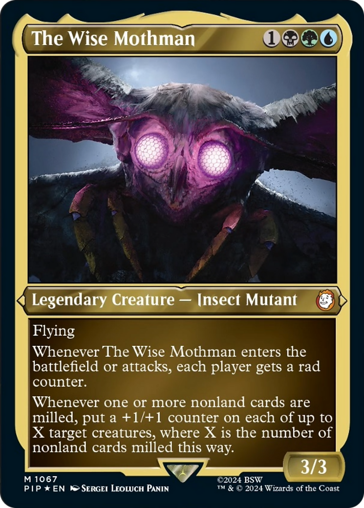 The Wise Mothman (Display Commander) [Fallout] | Grognard Games