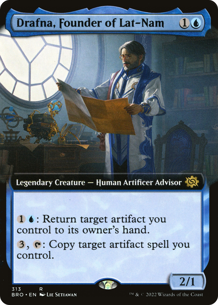 Drafna, Founder of Lat-Nam (Extended Art) [The Brothers' War] | Grognard Games