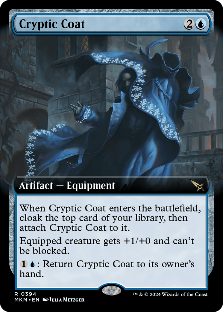 Cryptic Coat (Extended Art) [Murders at Karlov Manor] | Grognard Games