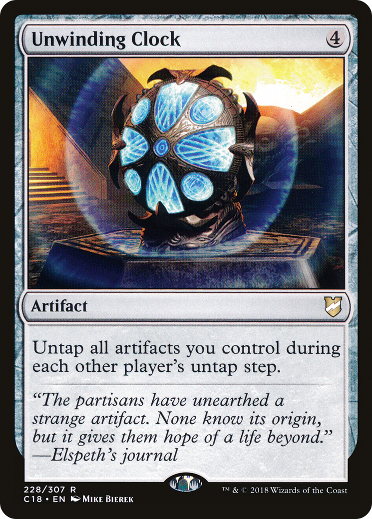 Unwinding Clock [Commander 2018] | Grognard Games