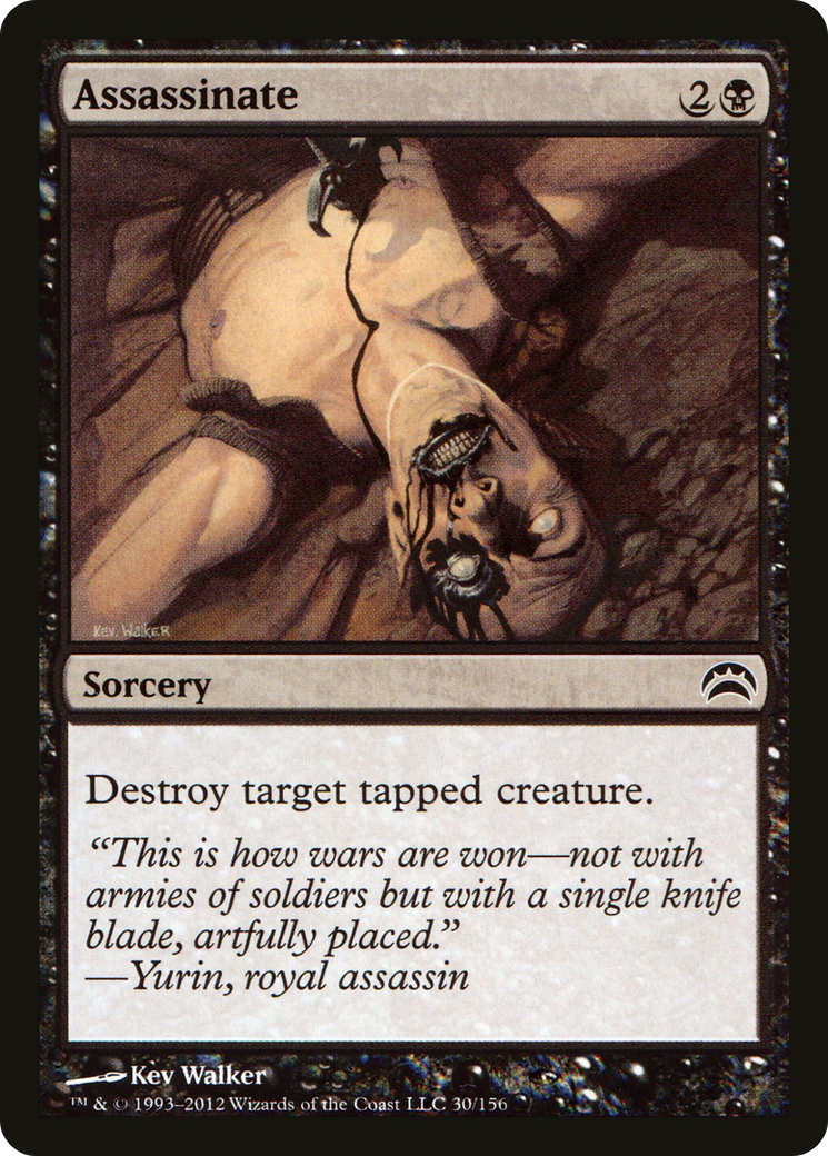 Assassinate (PC2-030) - Planechase 2012 Foil | Grognard Games