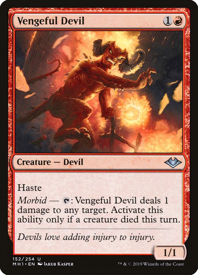 Vengeful Devil [Modern Horizons] | Grognard Games