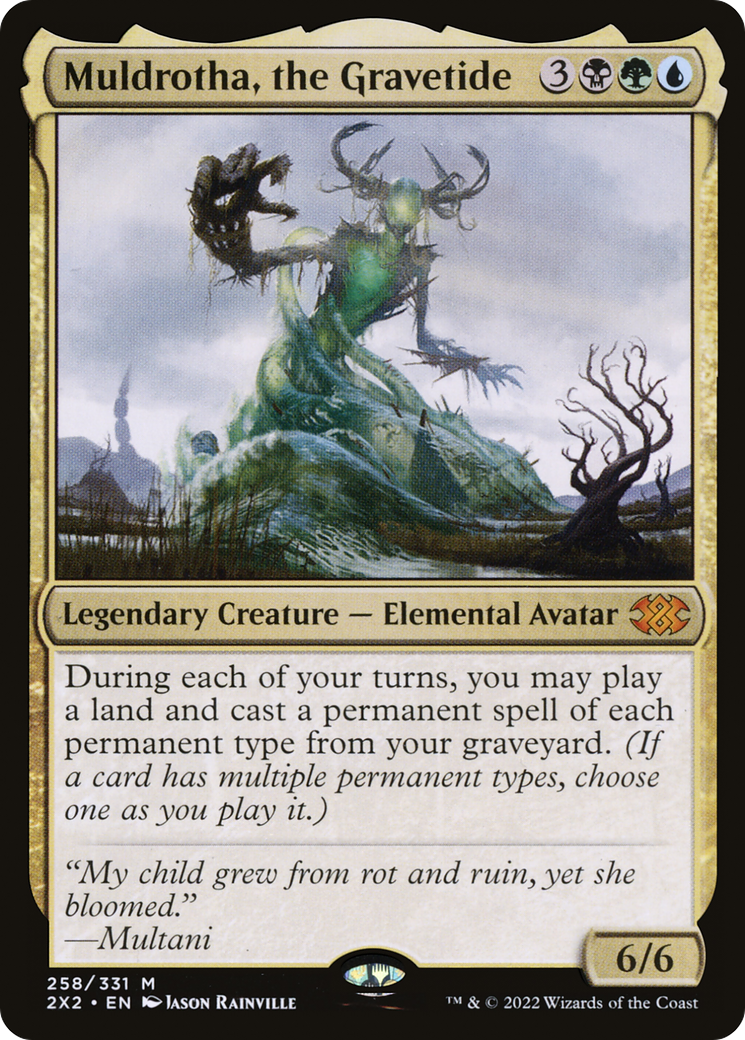 Muldrotha, the Gravetide [Double Masters 2022] | Grognard Games