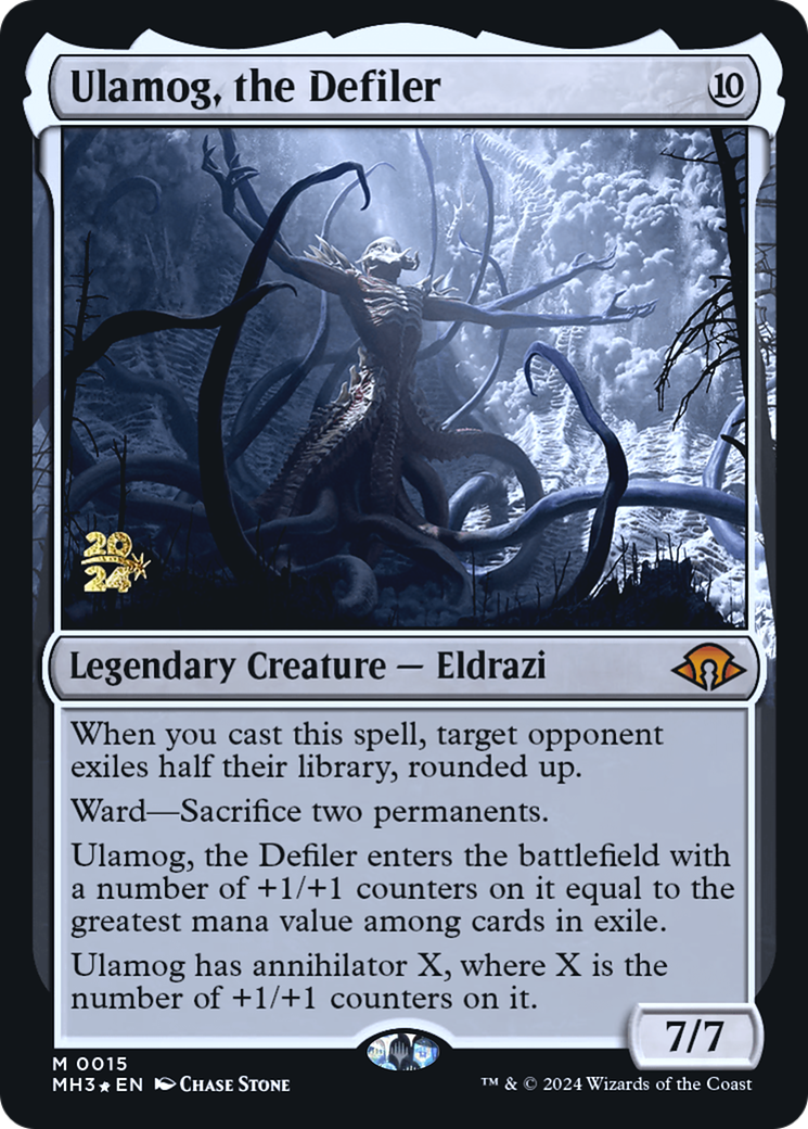 Ulamog, the Defiler [Modern Horizons 3 Prerelease Promos] | Grognard Games