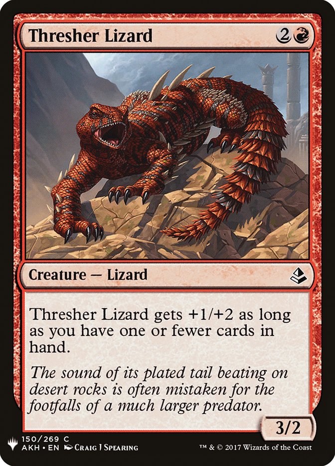 Thresher Lizard [Mystery Booster] | Grognard Games