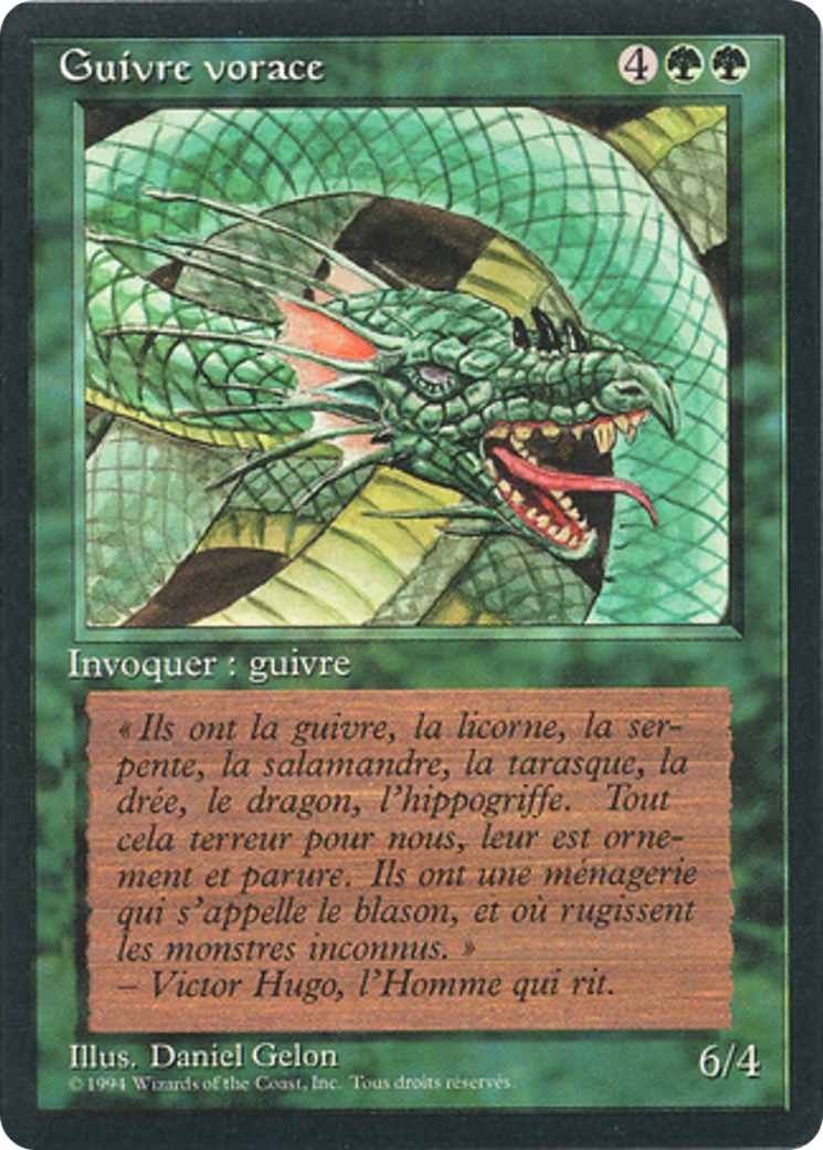 Craw Wurm [Foreign Black Border] | Grognard Games