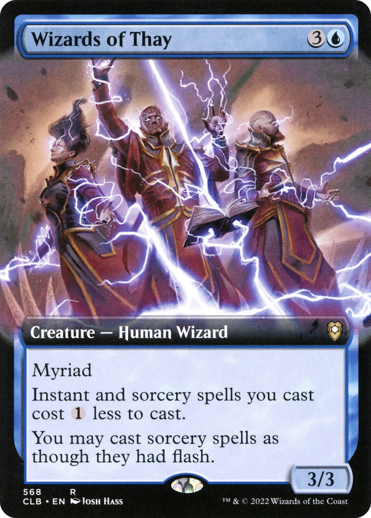 Wizards of Thay (Extended Art) [Commander Legends: Battle for Baldur's Gate] | Grognard Games