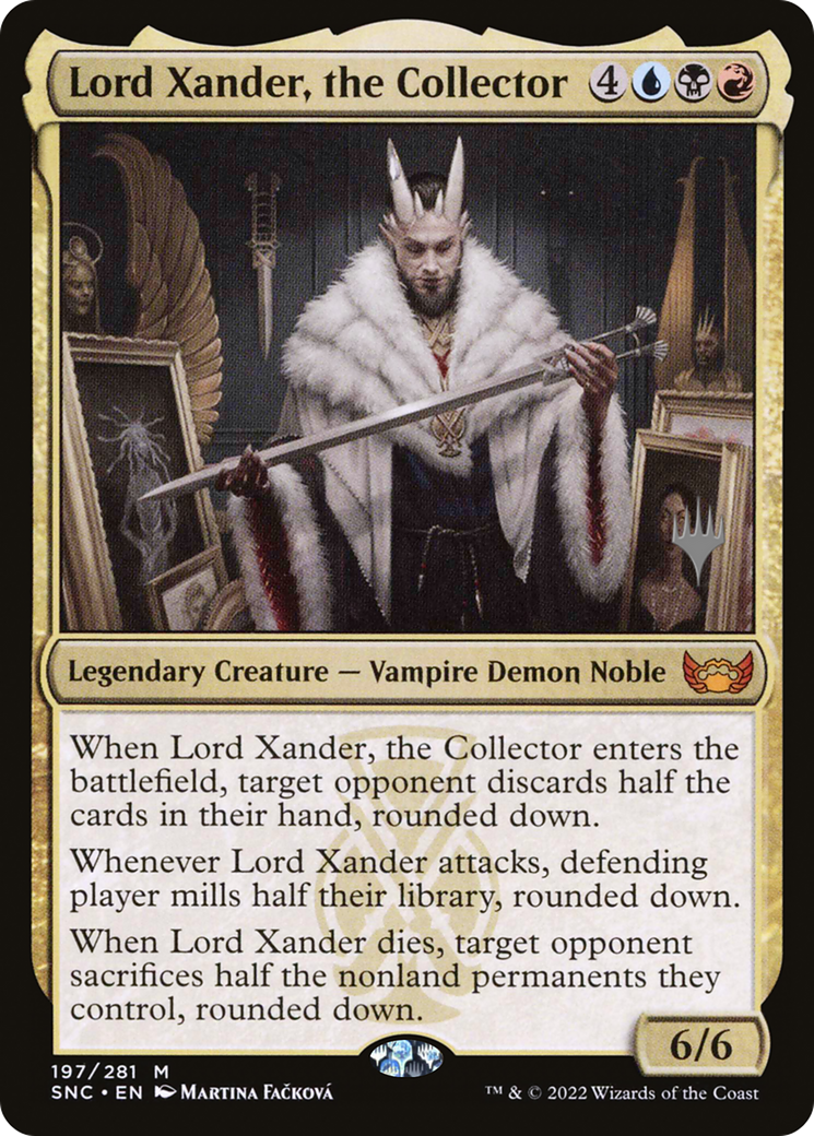 Lord Xander, the Collector (Promo Pack) [Streets of New Capenna Promos] | Grognard Games