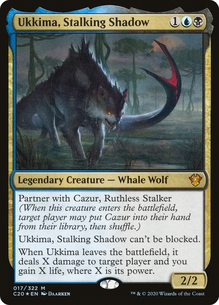 Ukkima, Stalking Shadow [Commander 2020] | Grognard Games
