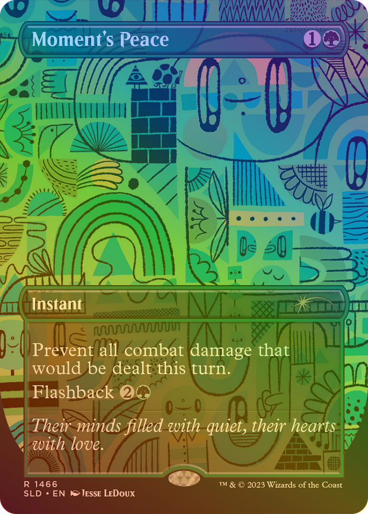 Moment's Peace (Rainbow Foil) [Secret Lair Drop Series] | Grognard Games