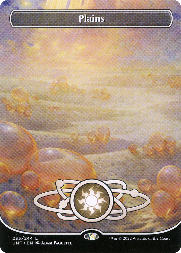 Plains (235) (Planetary Space-ic Land) [Unfinity] | Grognard Games