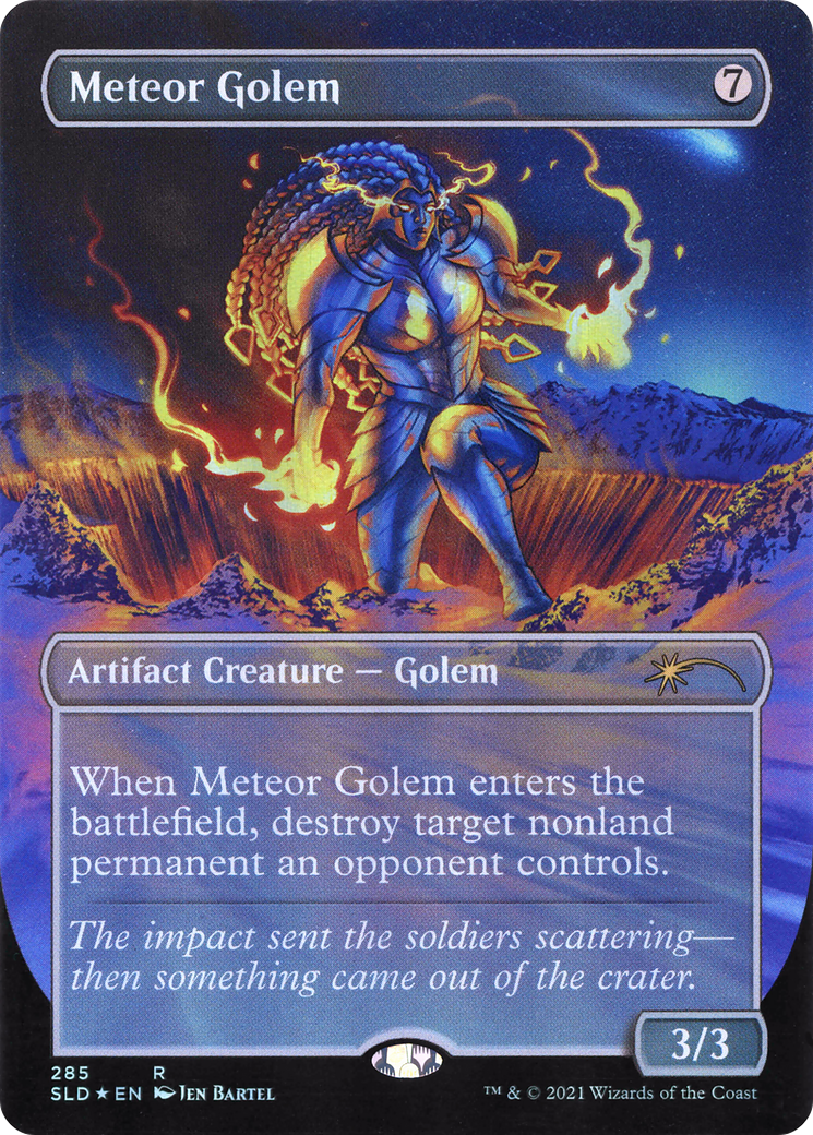 Meteor Golem (Borderless) [Secret Lair Drop Series] | Grognard Games
