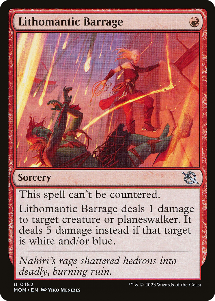 Lithomantic Barrage [March of the Machine] | Grognard Games