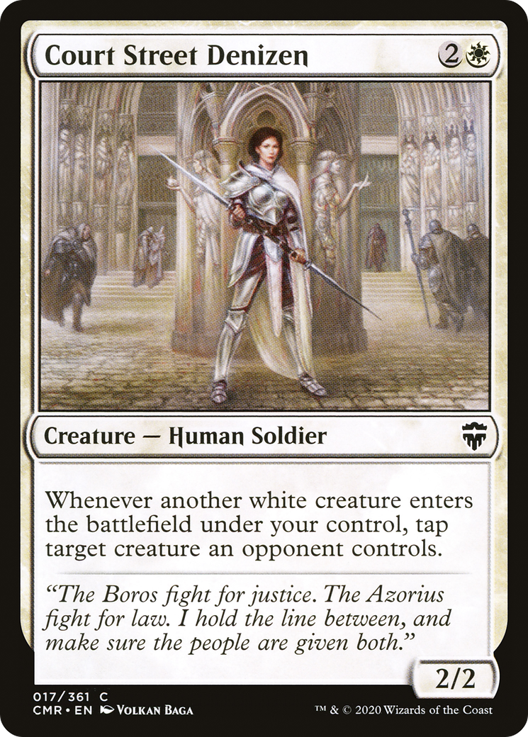 Court Street Denizen [Commander Legends] | Grognard Games