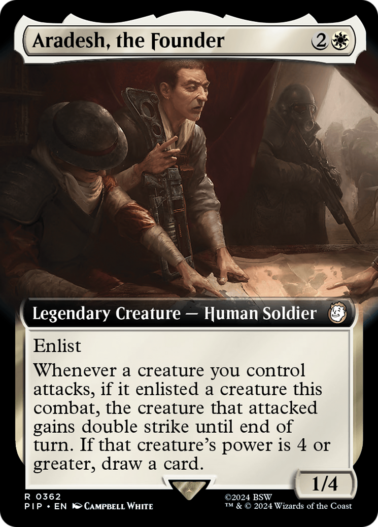 Aradesh, the Founder (Extended Art) [Fallout] | Grognard Games