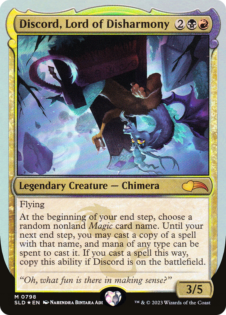Discord, Lord of Disharmony [Secret Lair Drop Series] | Grognard Games