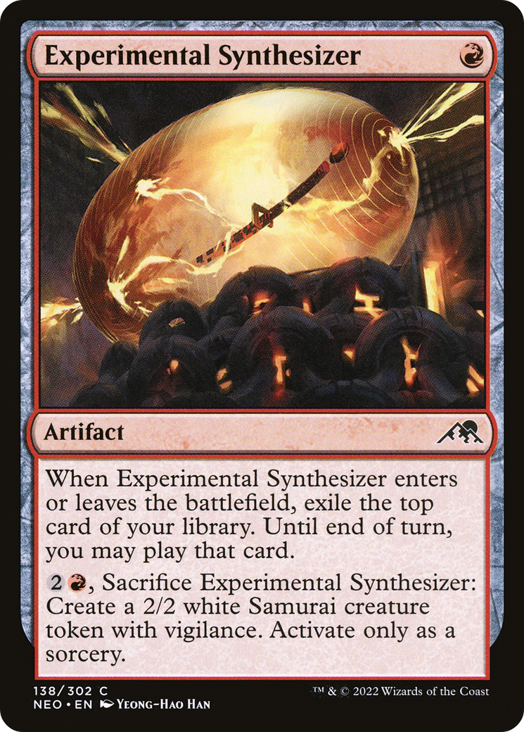 Experimental Synthesizer [Kamigawa: Neon Dynasty] | Grognard Games