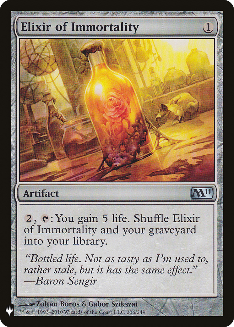 Elixir of Immortality [Mystery Booster] | Grognard Games