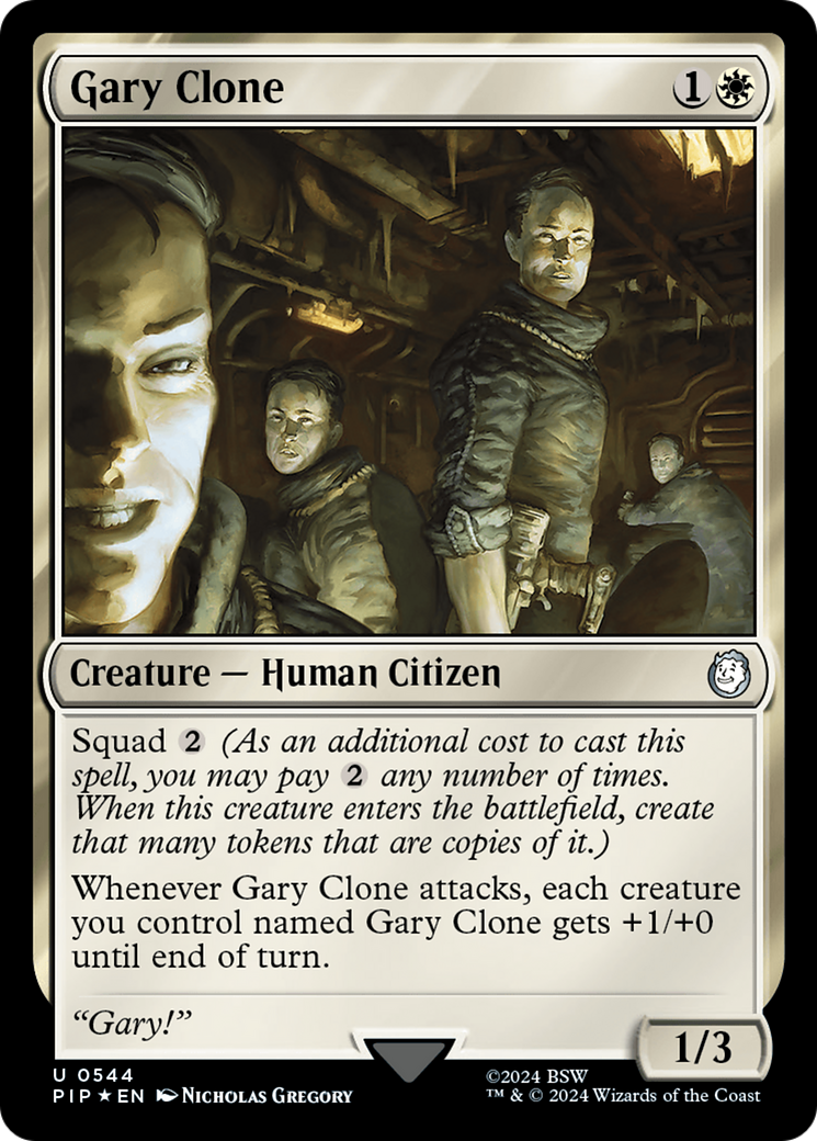 Gary Clone (Surge Foil) [Fallout] | Grognard Games