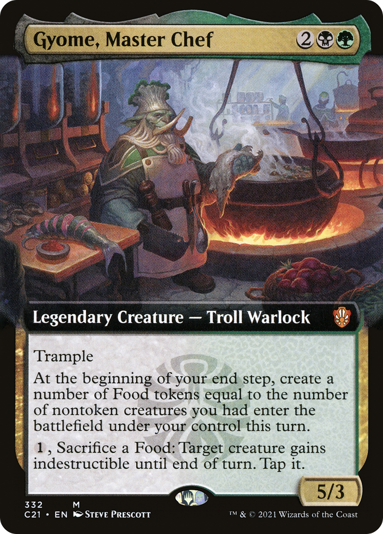 Gyome, Master Chef (Extended) [Commander 2021] | Grognard Games