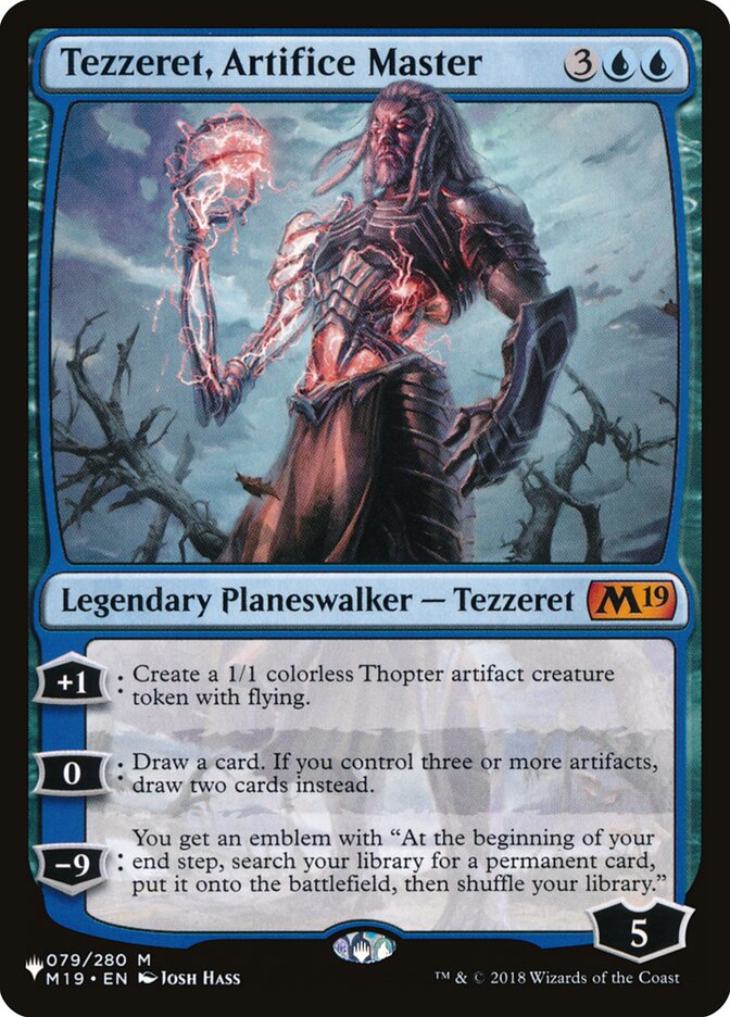 Tezzeret, Artifice Master [The List] | Grognard Games